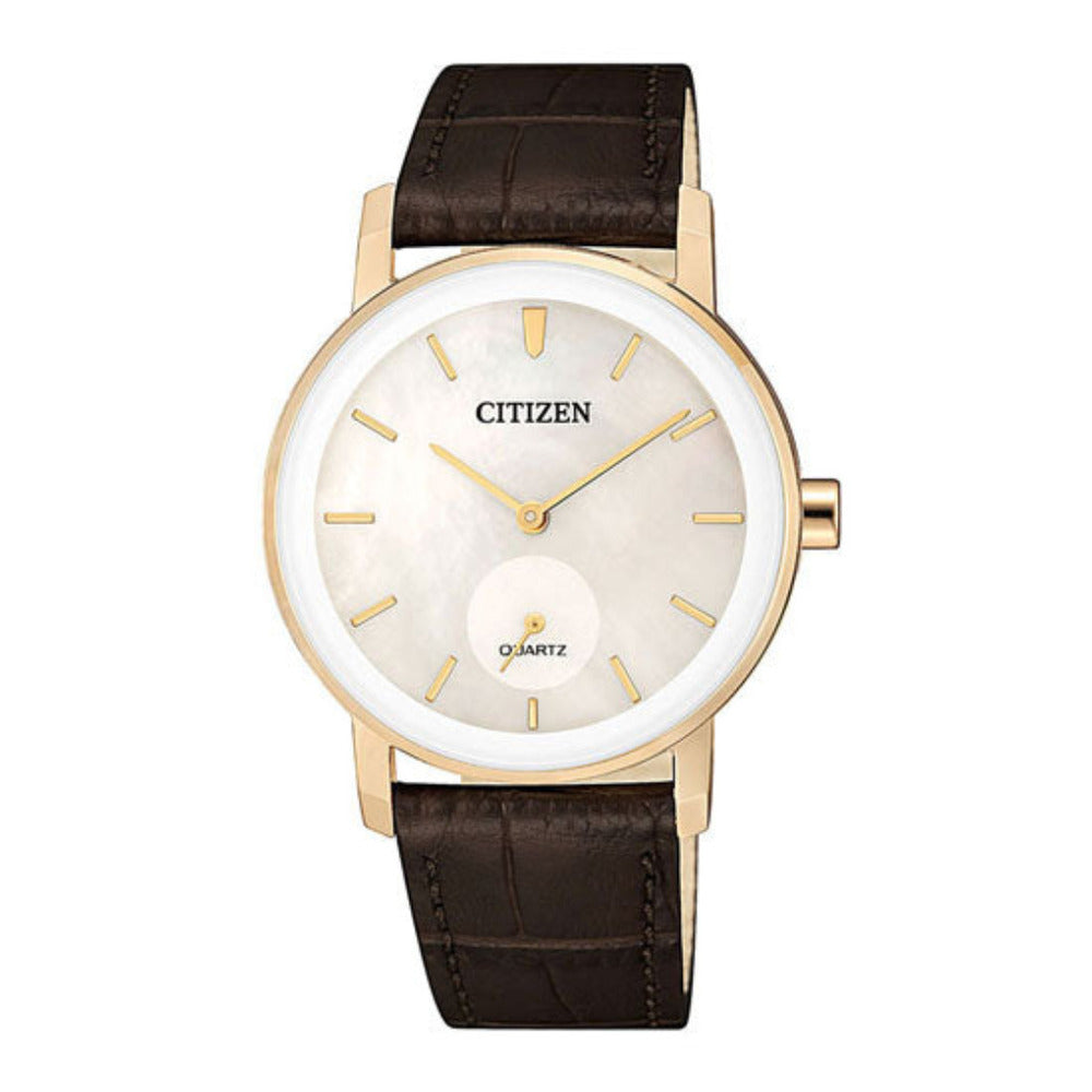 Citizen Women's Quartz White Dial Watch - EQ9063-04D