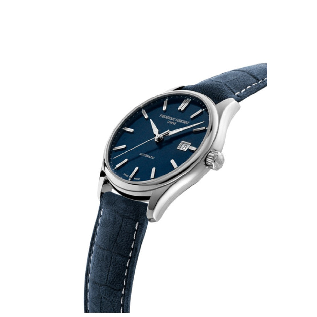 ساعة فريدريك كونستانت الرجالية بحركة أوتوماتيكية ولون مينا أزرق - FC-0203