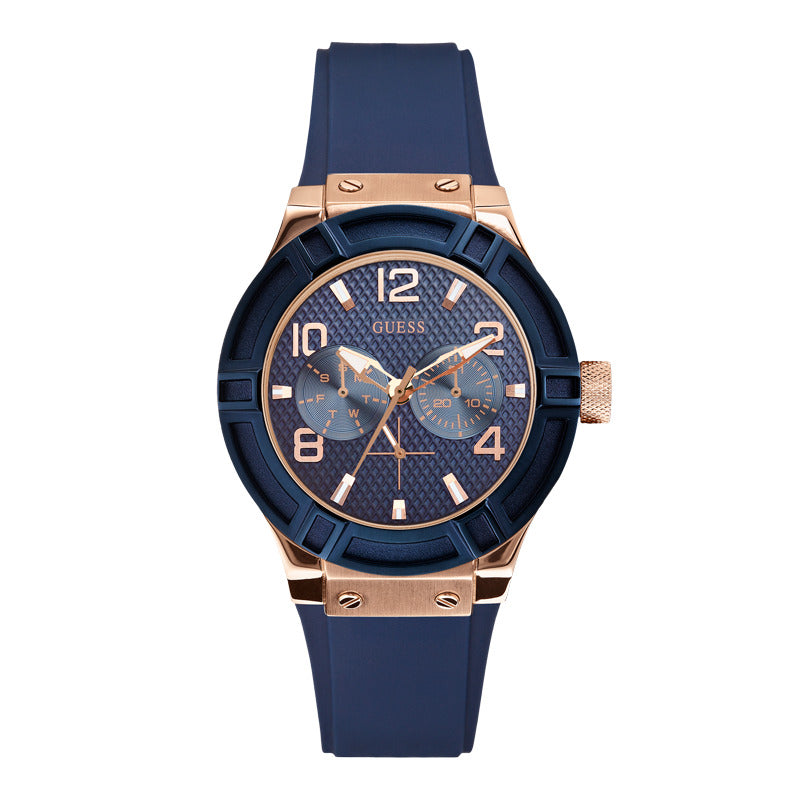 Guess Women's Quartz Blue Dial Watch - GW-0015