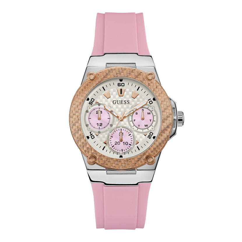 Guess Women's Quartz White Dial Watch - GW-0138