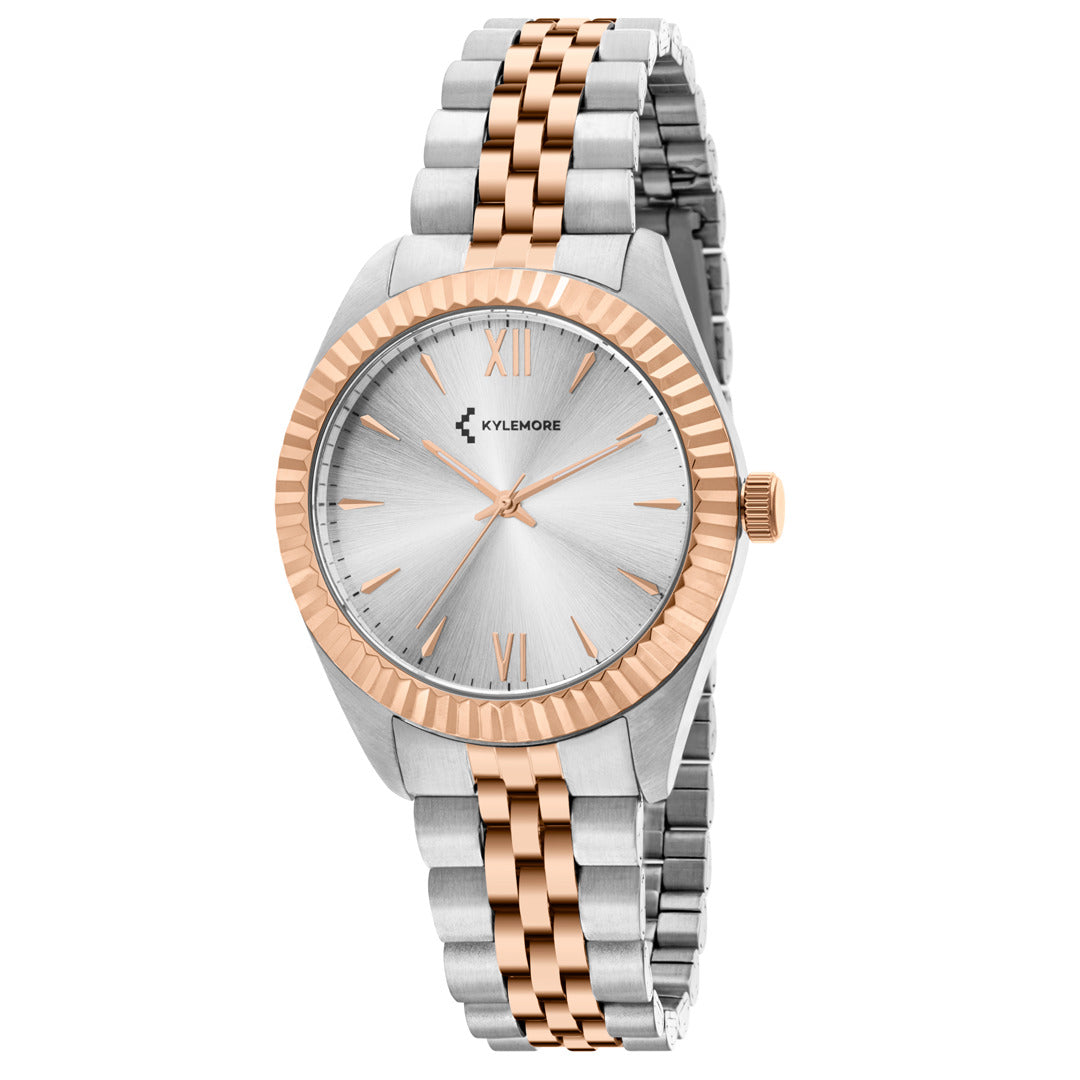 Kylemore Men's Quartz Watch with Silver Dial - KM-1010B