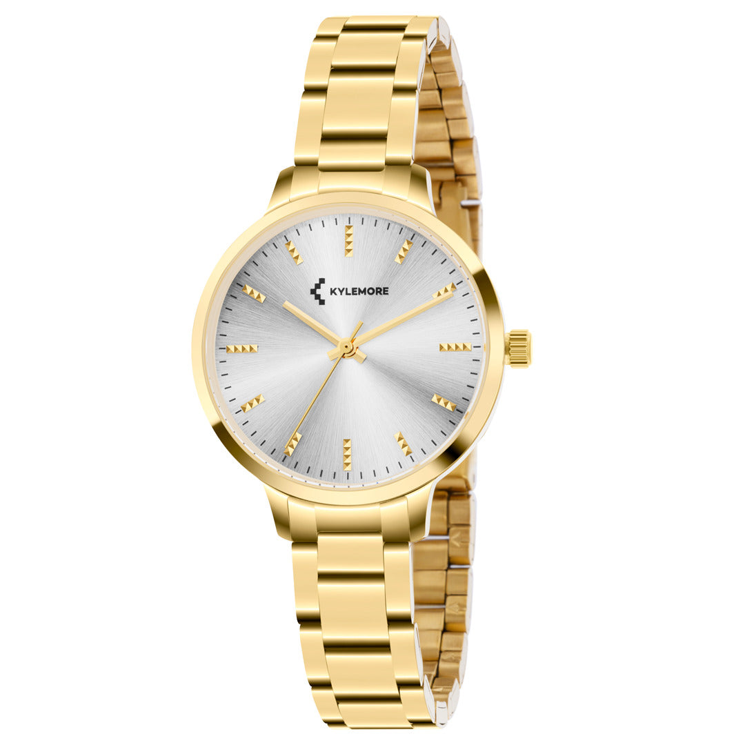 Kylemore Women's Quartz Watch with White Dial - KM-1041B