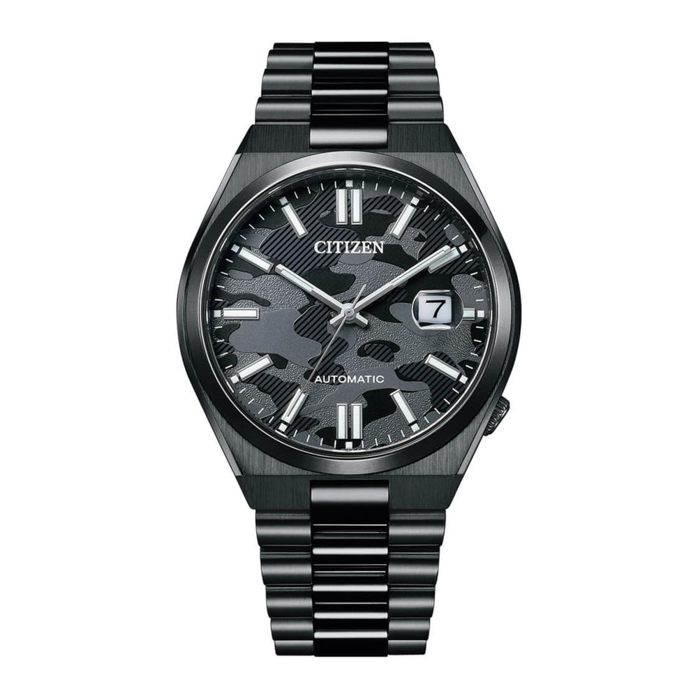 Citizen Men's Automatic Movement Black Dial Watch - NJ0155-87E