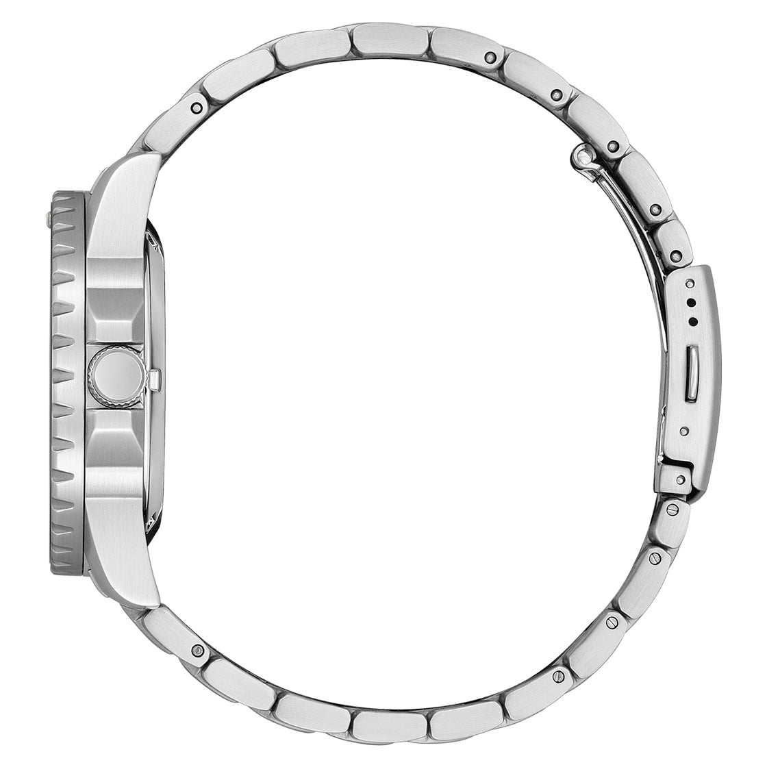 ساعة سيتيزن الرجالية بحركة أوتوماتيكية ولون مينا أزرق - CITC-0044