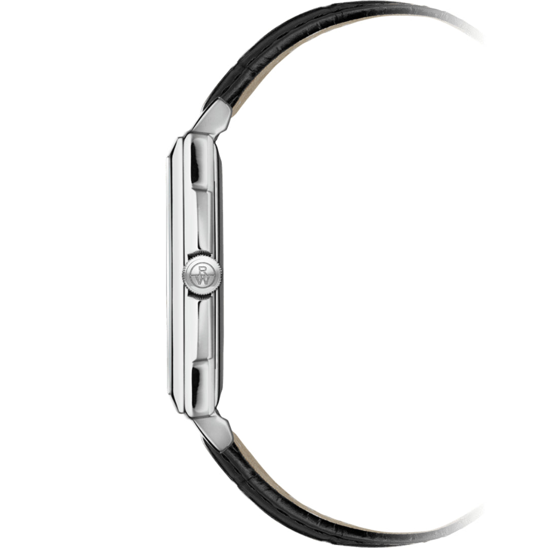 ساعة ريموند ويل الرجالية بحركة كوارتز ولون مينا أبيض - RW-0296