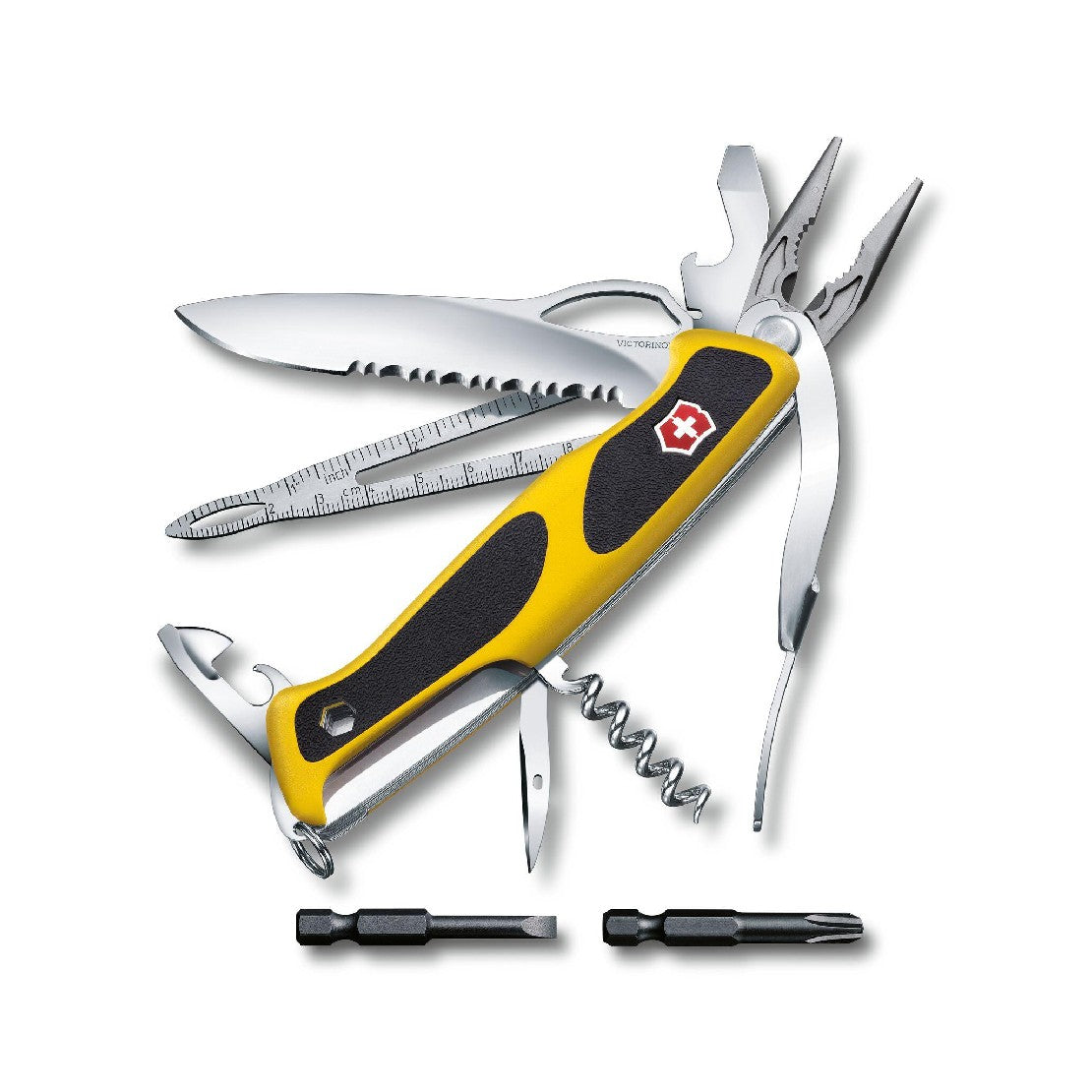 Victorinox Yellow and Black Swiss Multi Tool - VTKF-0027