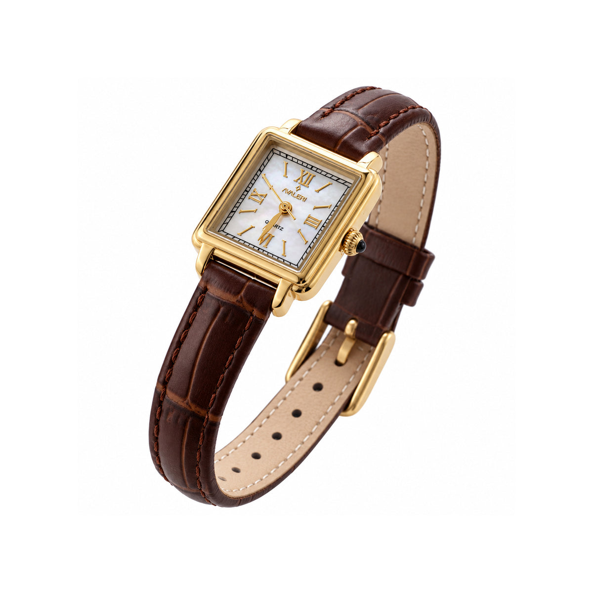 Avaleri Women's Quartz Watch with Mother of Pearl Dial - AV-2704D