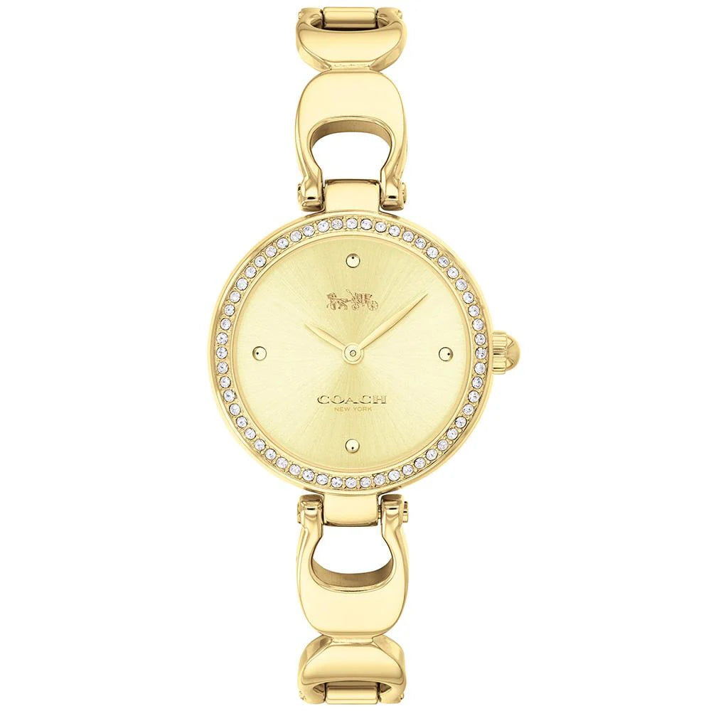 Coach Women's Park Gold Dial Watch COH-0048