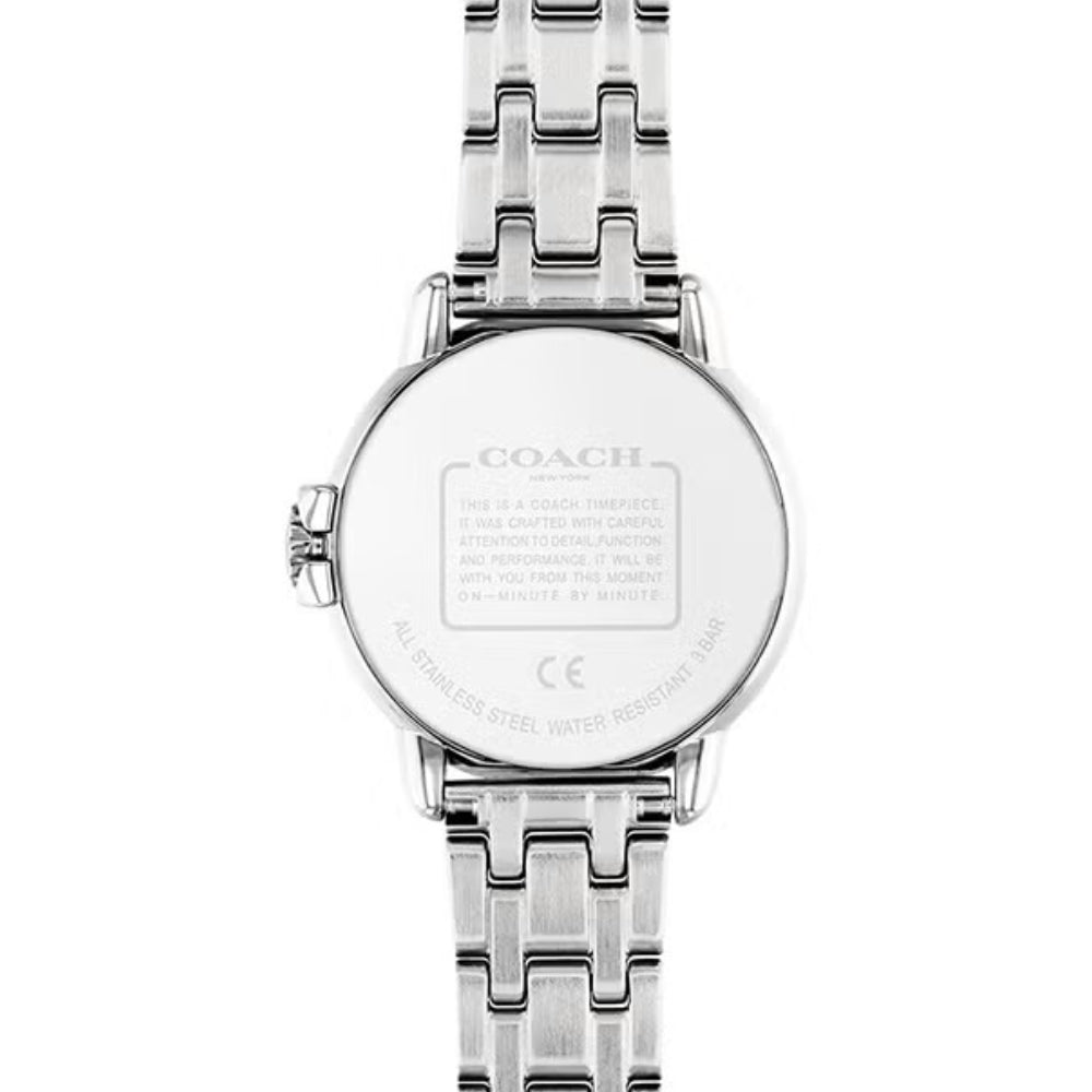 Coach Women's Watch, Quartz Movement, White Dial - COH-0018