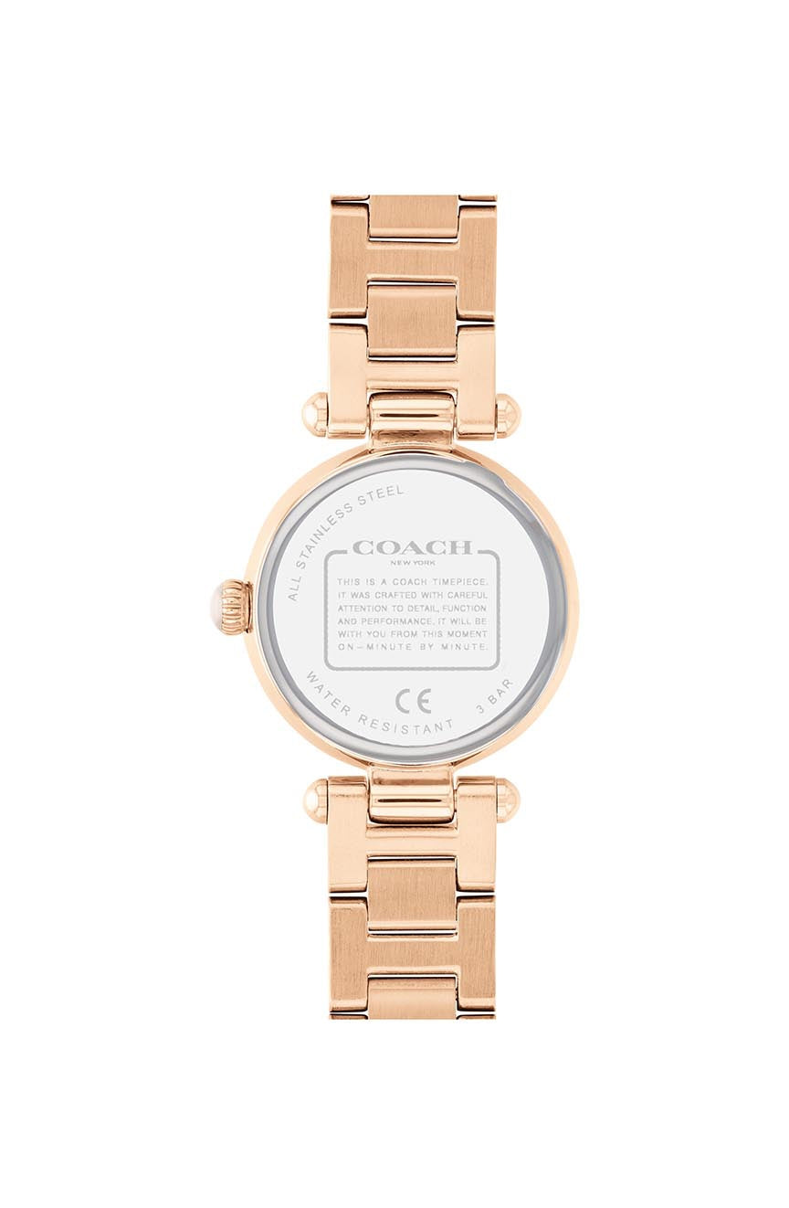 Coach Women's Carrie Sophisticated Watch with Pearl Crystal Dial COH-0050