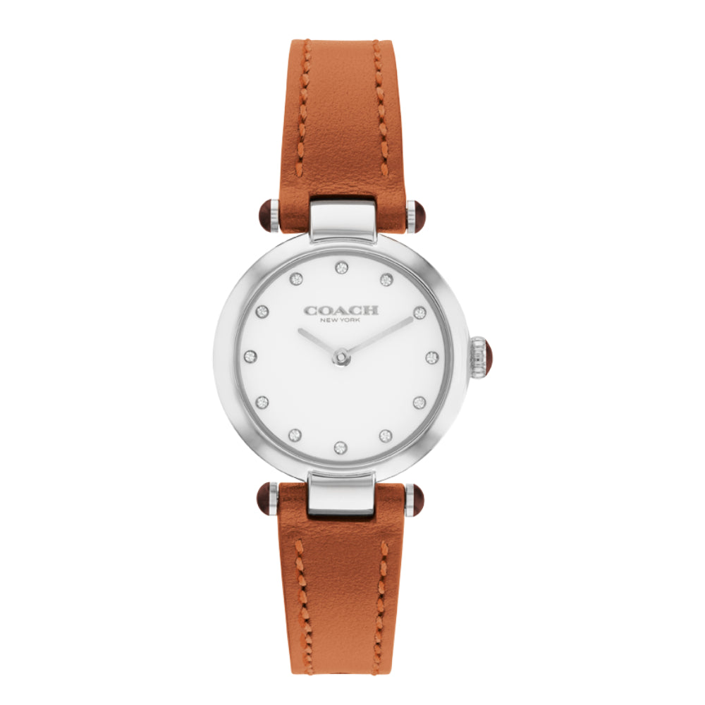 Coach Women's Watch, Quartz Movement, White Dial - COH-0008