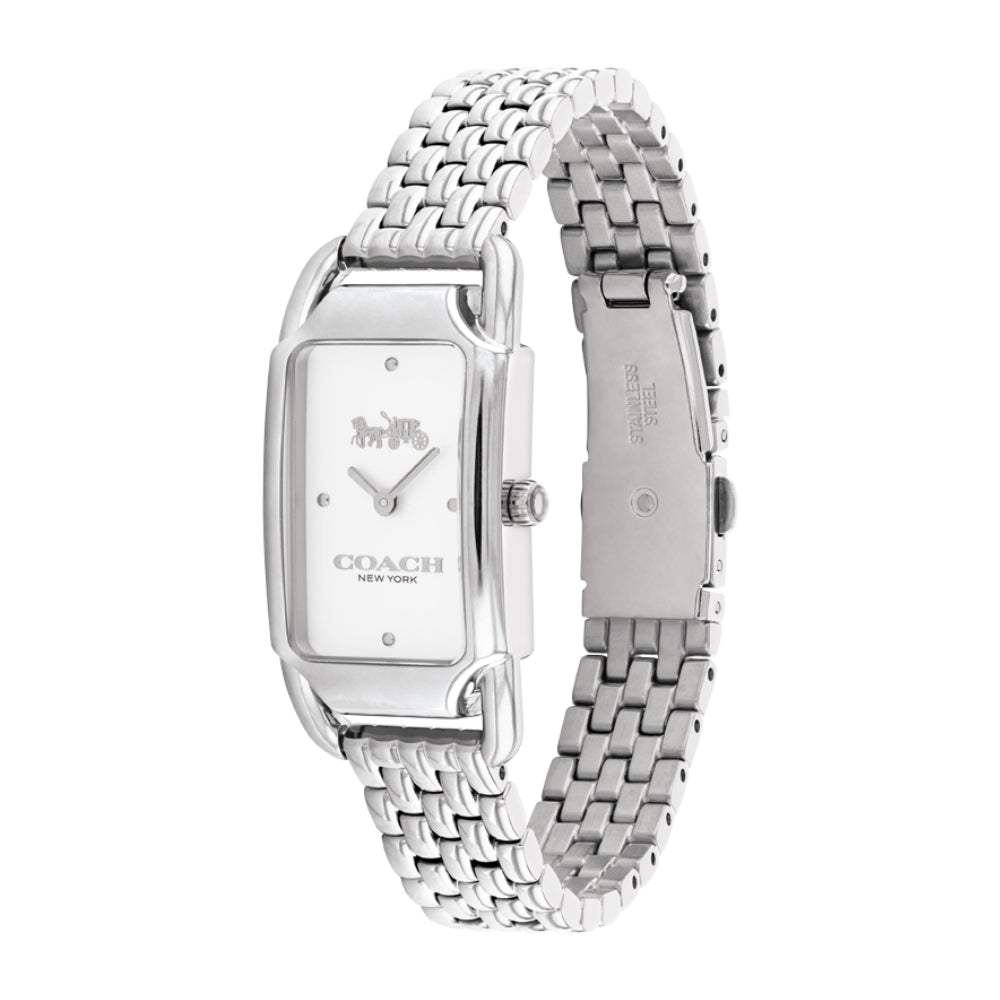 Coach Women's Quartz Watch with Silver Dial - COH-0019