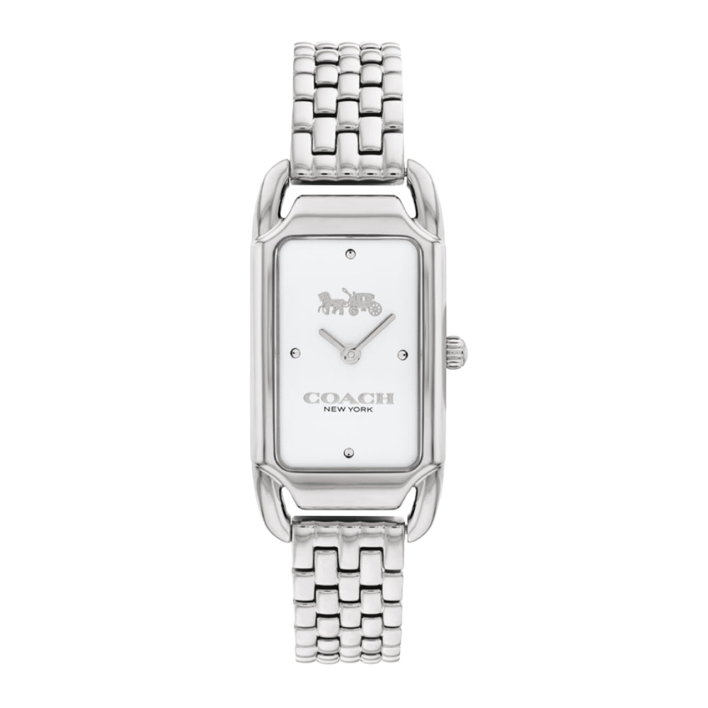 Coach Women's Quartz Watch with Silver Dial - COH-0019