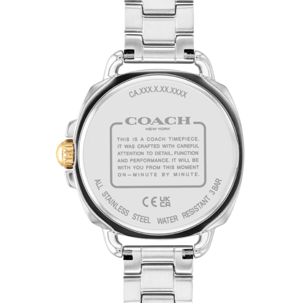 Coach Women's Quartz Watch with Dark Blue Dial - COH-0033