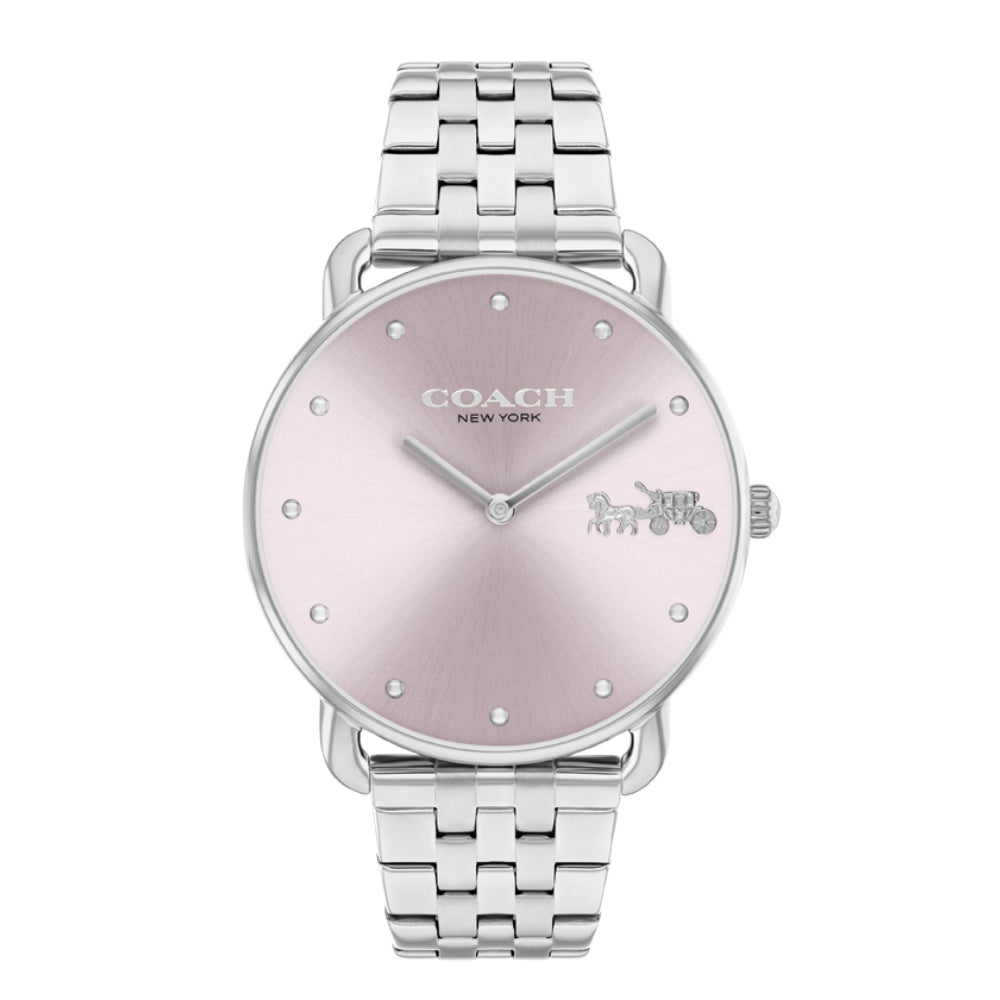 Coach Women's Quartz Watch with Pink Dial - COH-0043