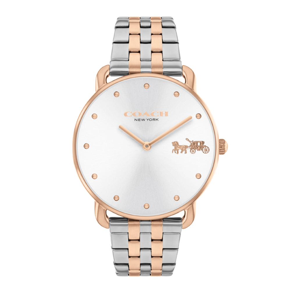 Coach Women's Quartz Watch with Silver Dial - COH-0030