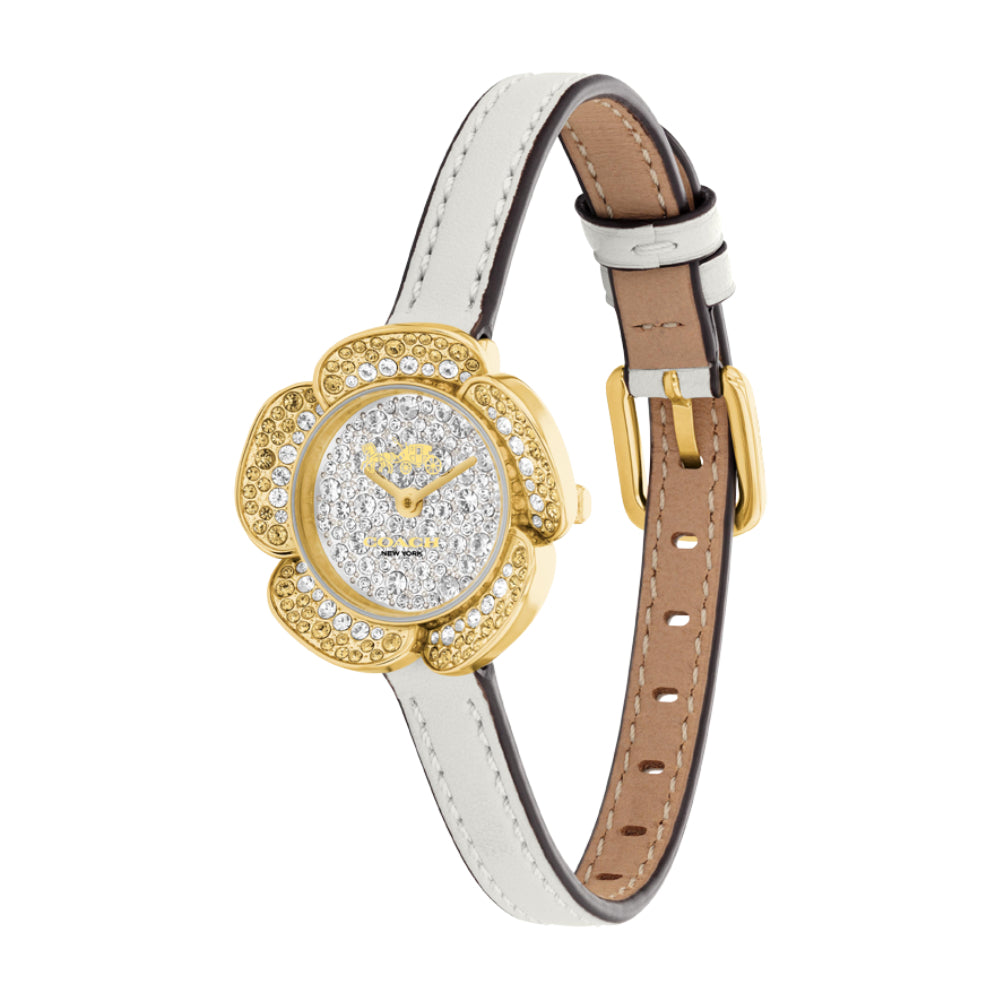 Coach Women's Quartz Watch with Silver Dial - COH-0017