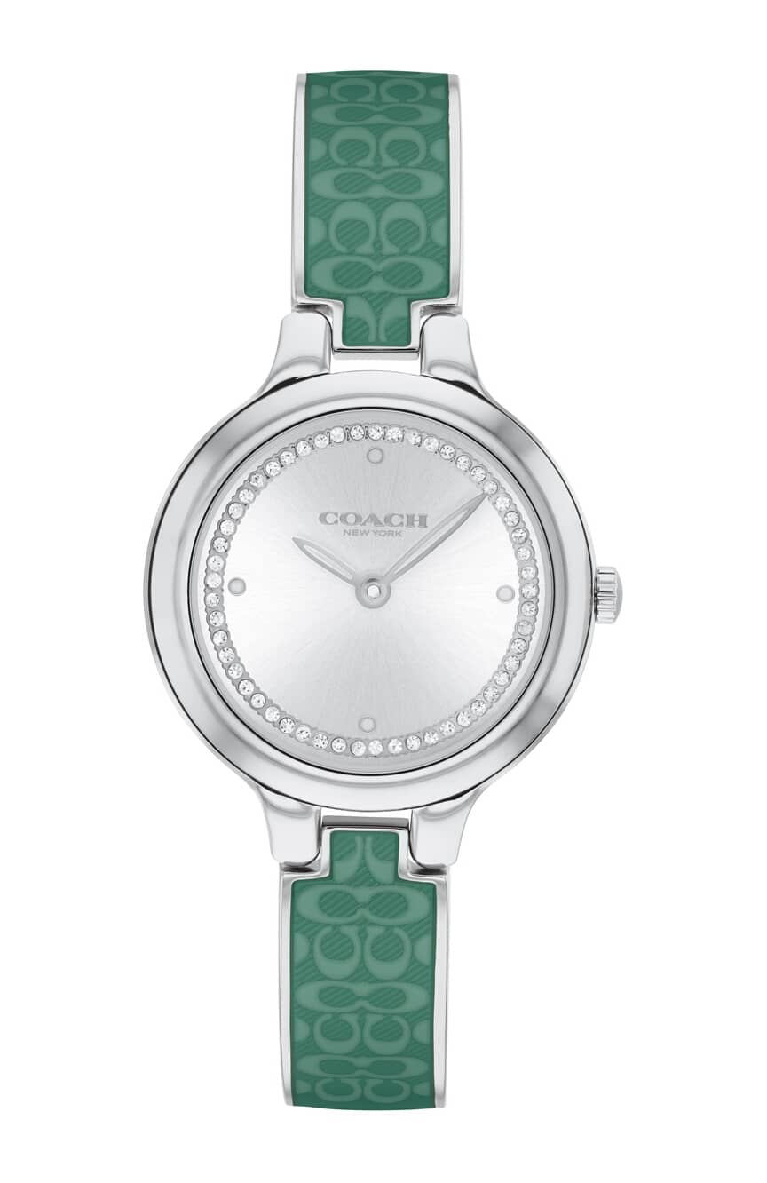 Coach Women's Chelsea Silver Dial Watch COH-0069