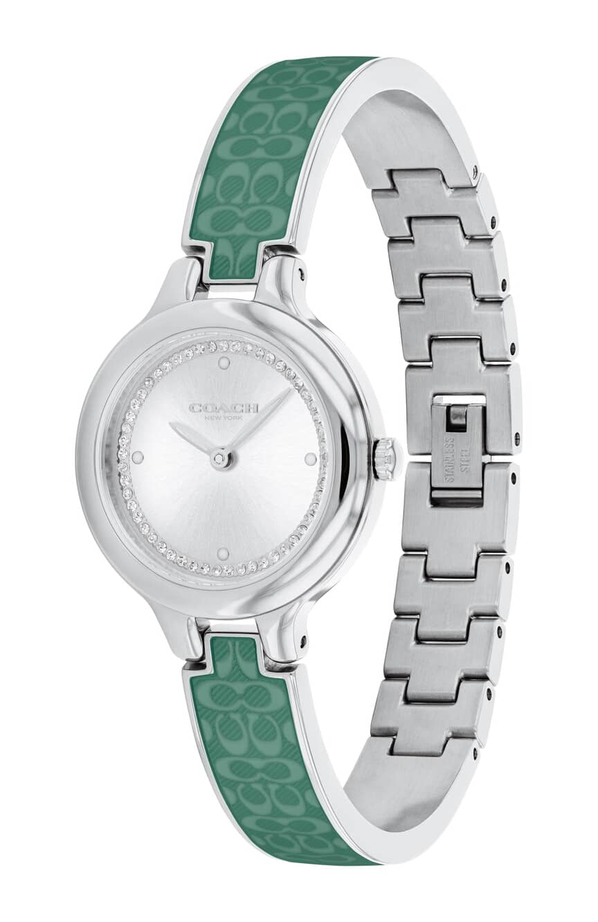 Coach Women's Chelsea Silver Dial Watch COH-0069