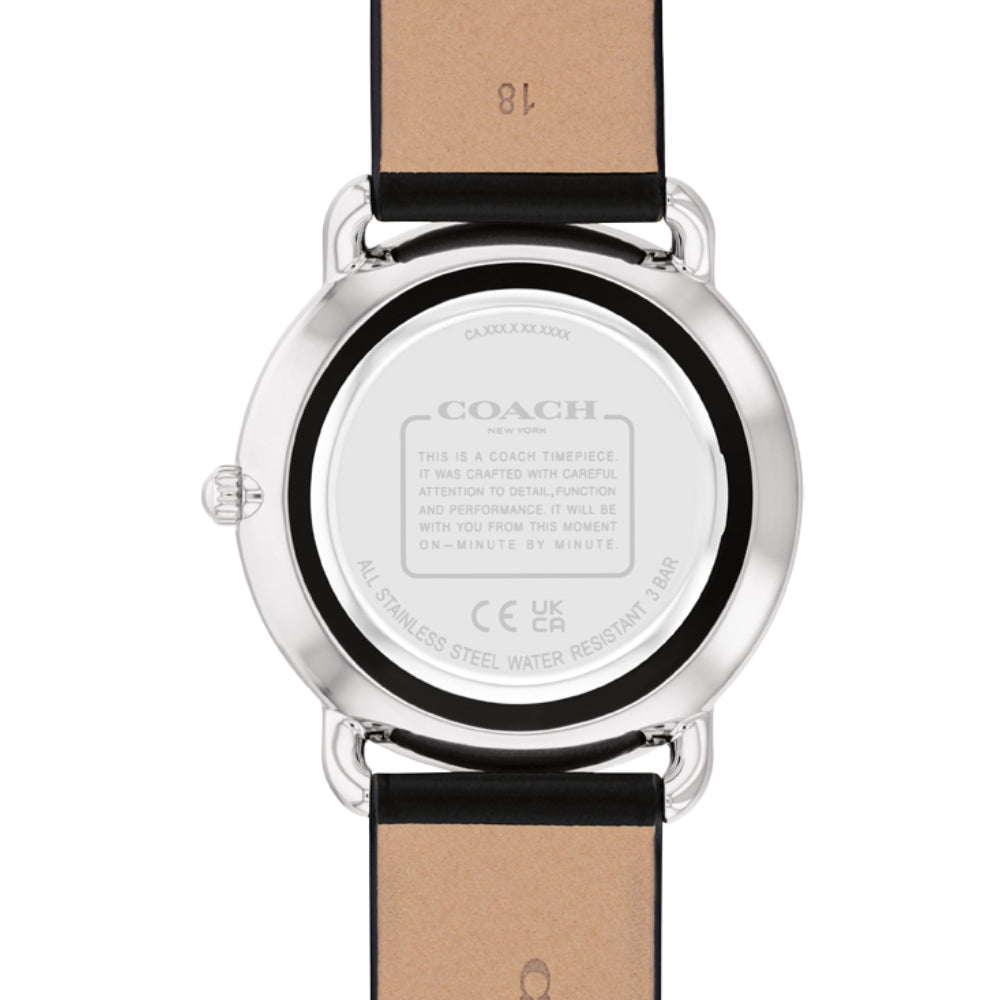 Coach Women's Quartz Watch with Black Dial - COH-0012