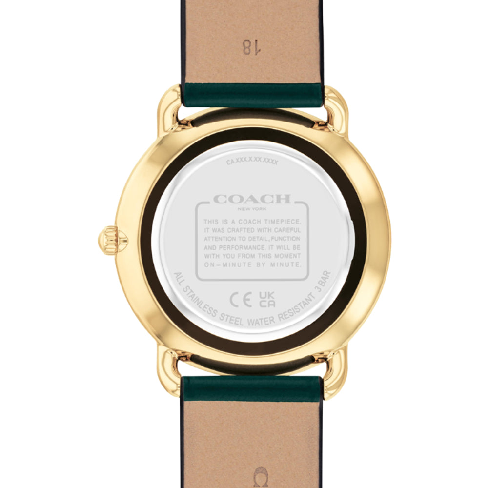 Coach Women's Quartz Watch with Green Dial - COH-0028