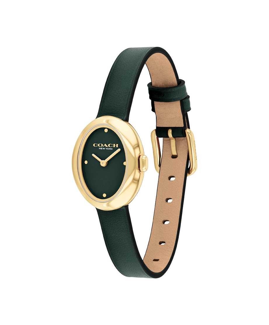 Coach Women's Sami Dial Green Watch COH-0087