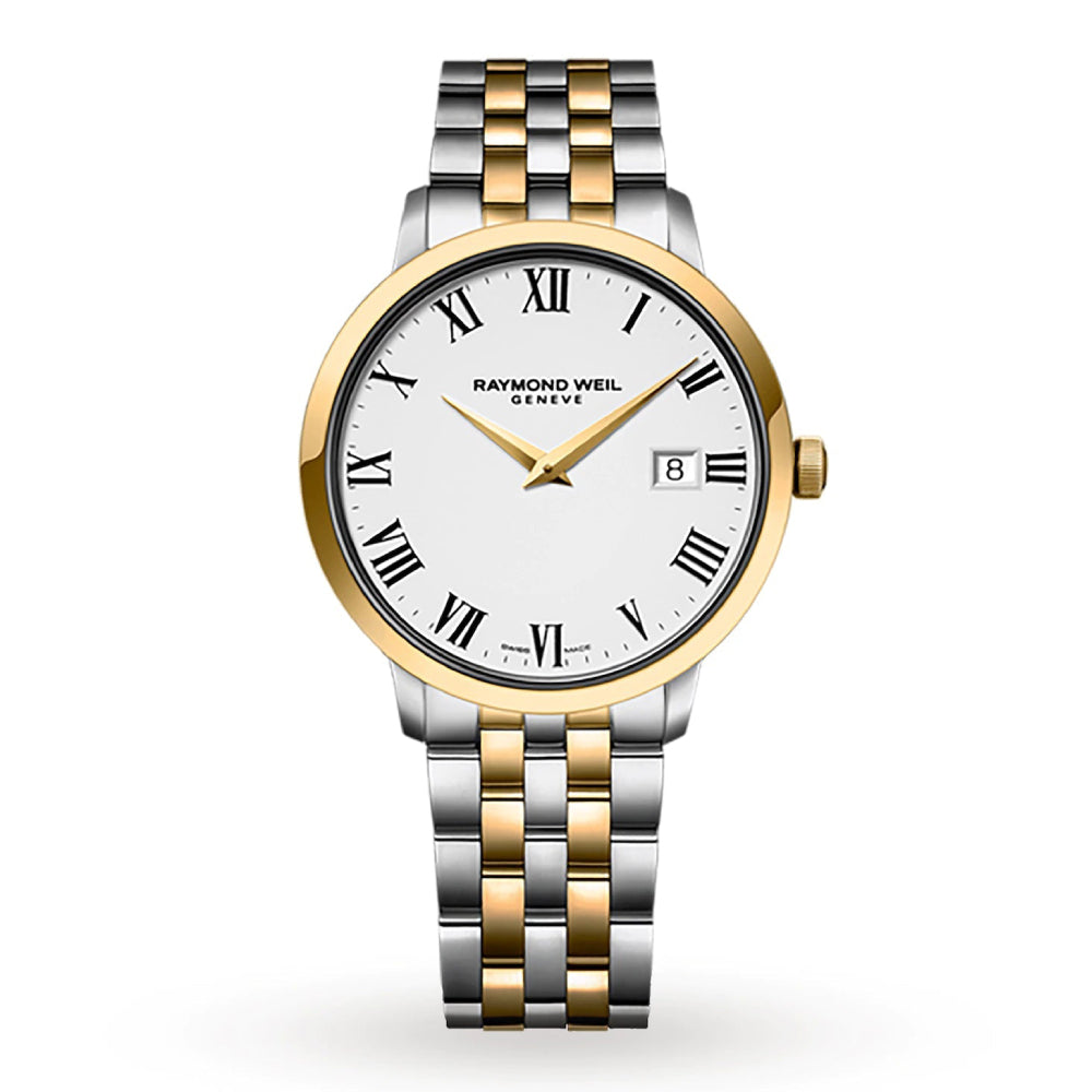 Raymond Weil Men's Quartz Watch, White Dial - RW-0048