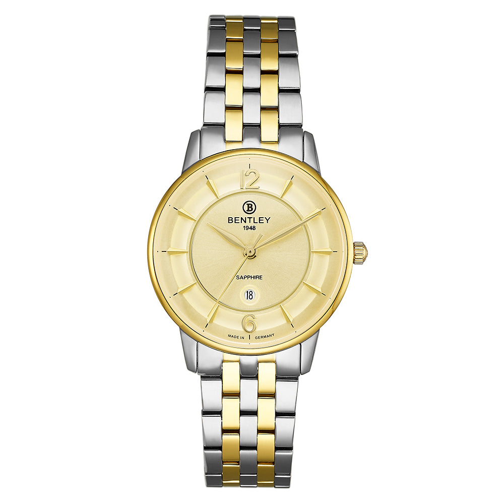 Bentley Women's Quartz Watch with Gold Dial BEN-0189