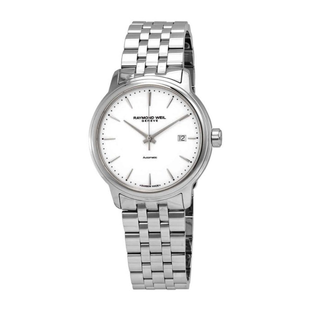 Raymond Weil Men's Automatic Movement White Dial Watch - RW-0233