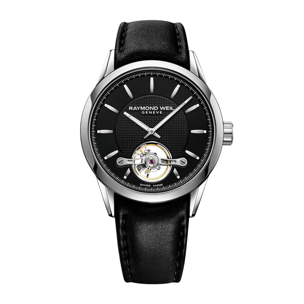 Raymond Weil Men's Automatic Movement Black Dial Watch - RW-0116