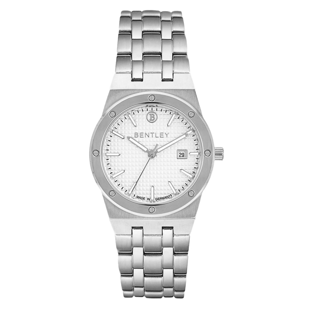 Bentley Women's Quartz White Dial Watch - BEN-0009