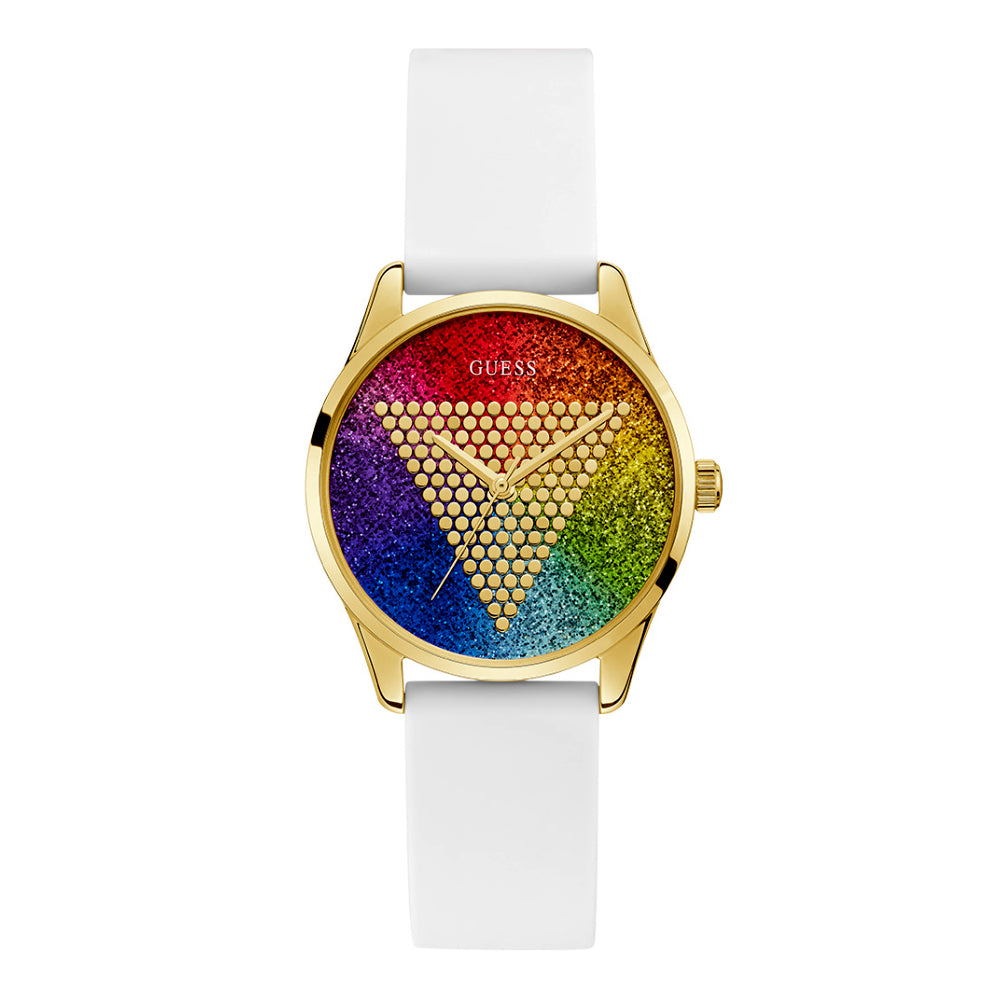 Guess Women's Quartz Rainbow Dial Watch - GW-0256