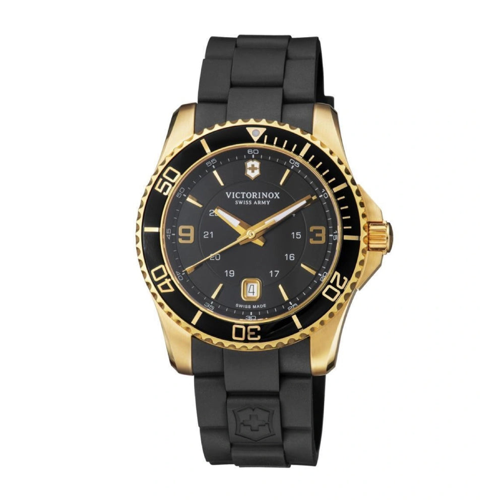 Victorinox Men's Quartz Black Dial Watch - VTX-0060