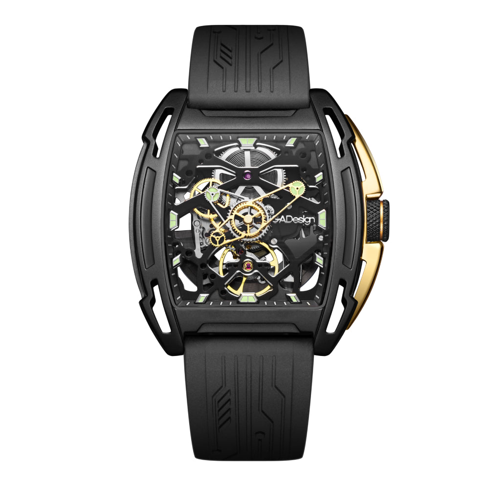 CIGA Design Men's Automatic Movement Exposed Dial Watch - CIGA-0011