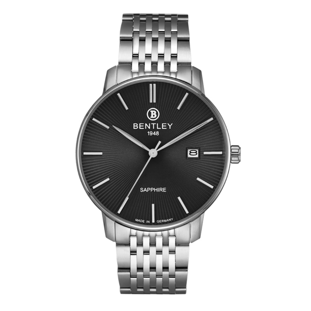 Bentley Men's Quartz Black Dial Watch - BEN-0051