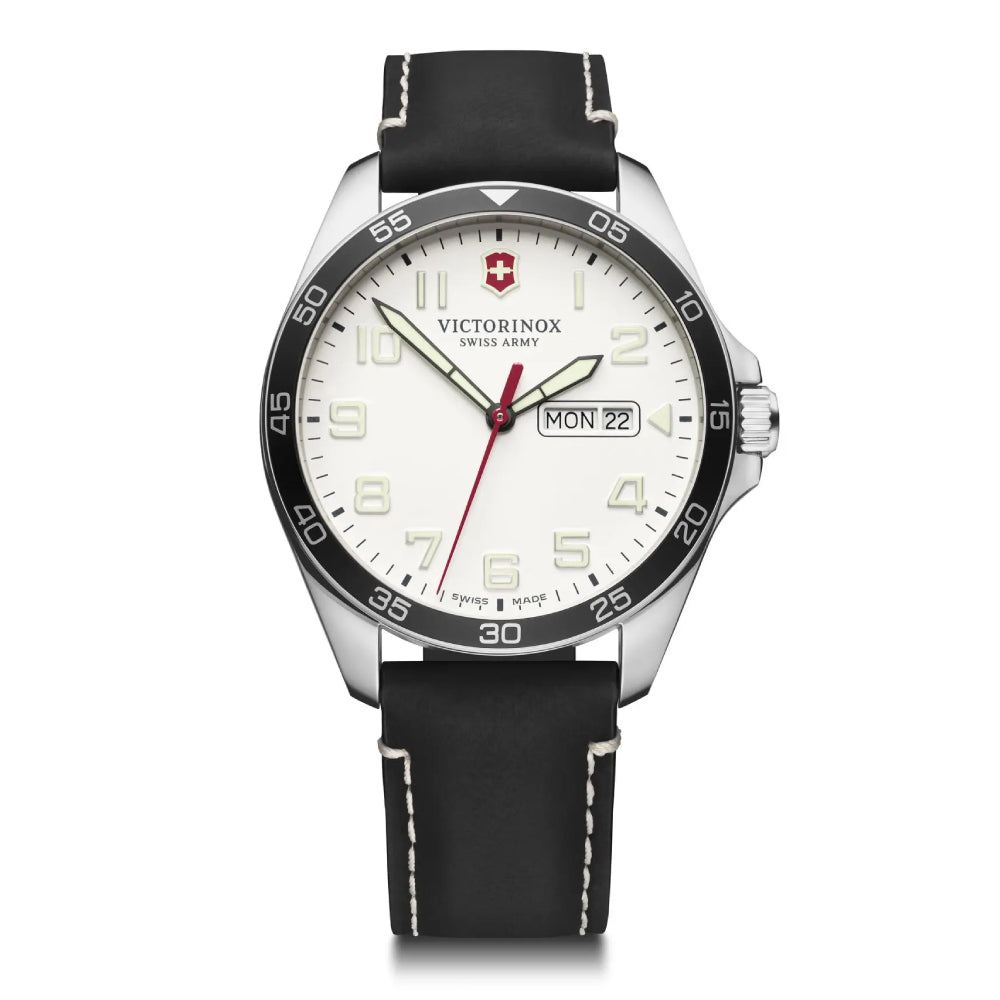 Victorinox Men's Quartz Watch, White Dial - VTX-0107