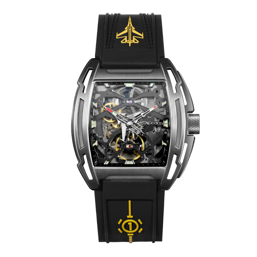 CIGA Design Men's Automatic Movement Exposed Dial Watch - CIGA-0023