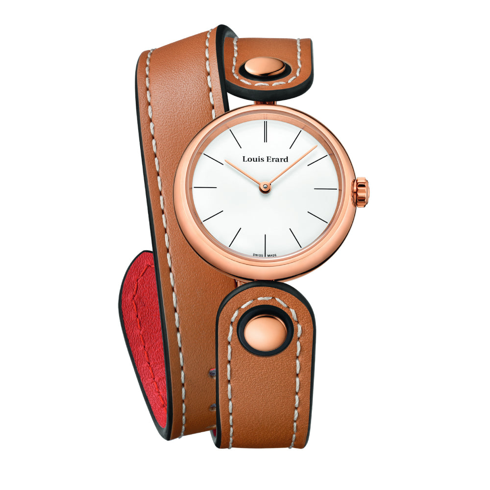 Louis Erard Women's Quartz Watch White Dial - LE-0066(3L+1M)