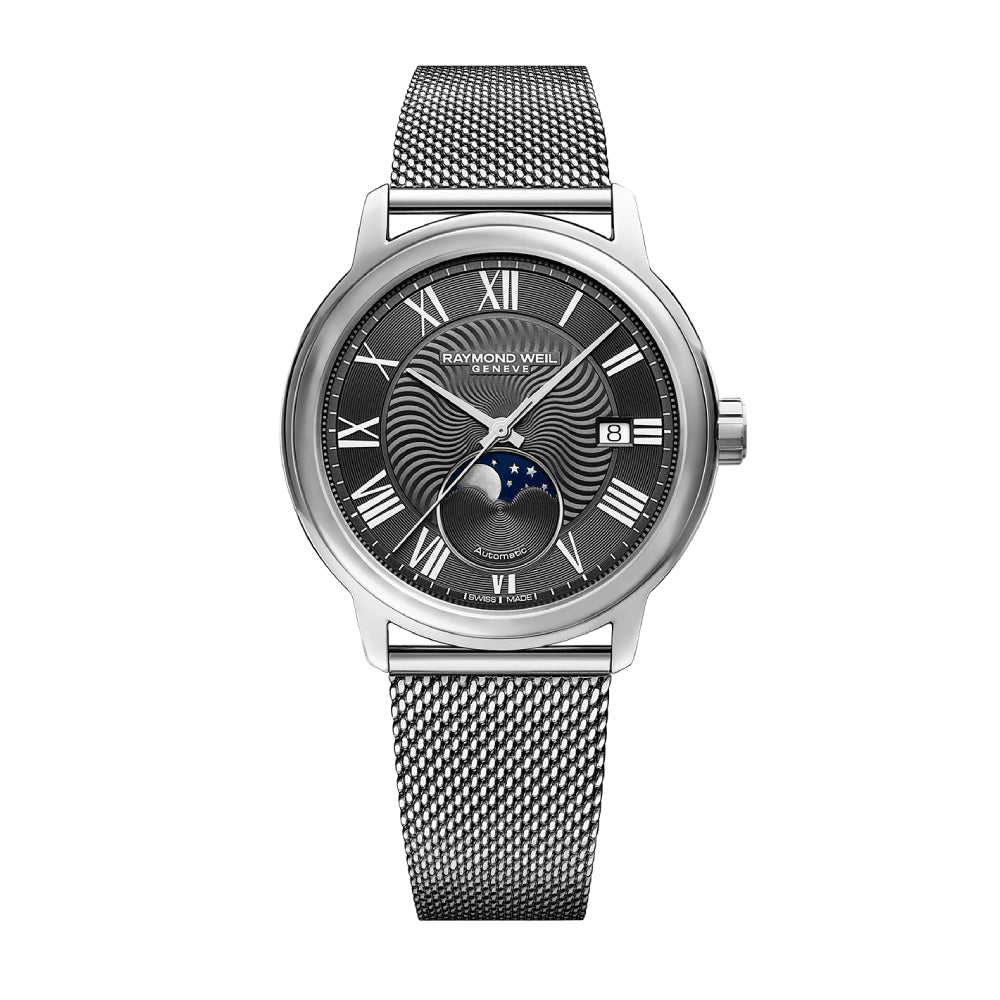 Raymond Weil Men's Automatic Movement Gray Dial Watch - RW-0172