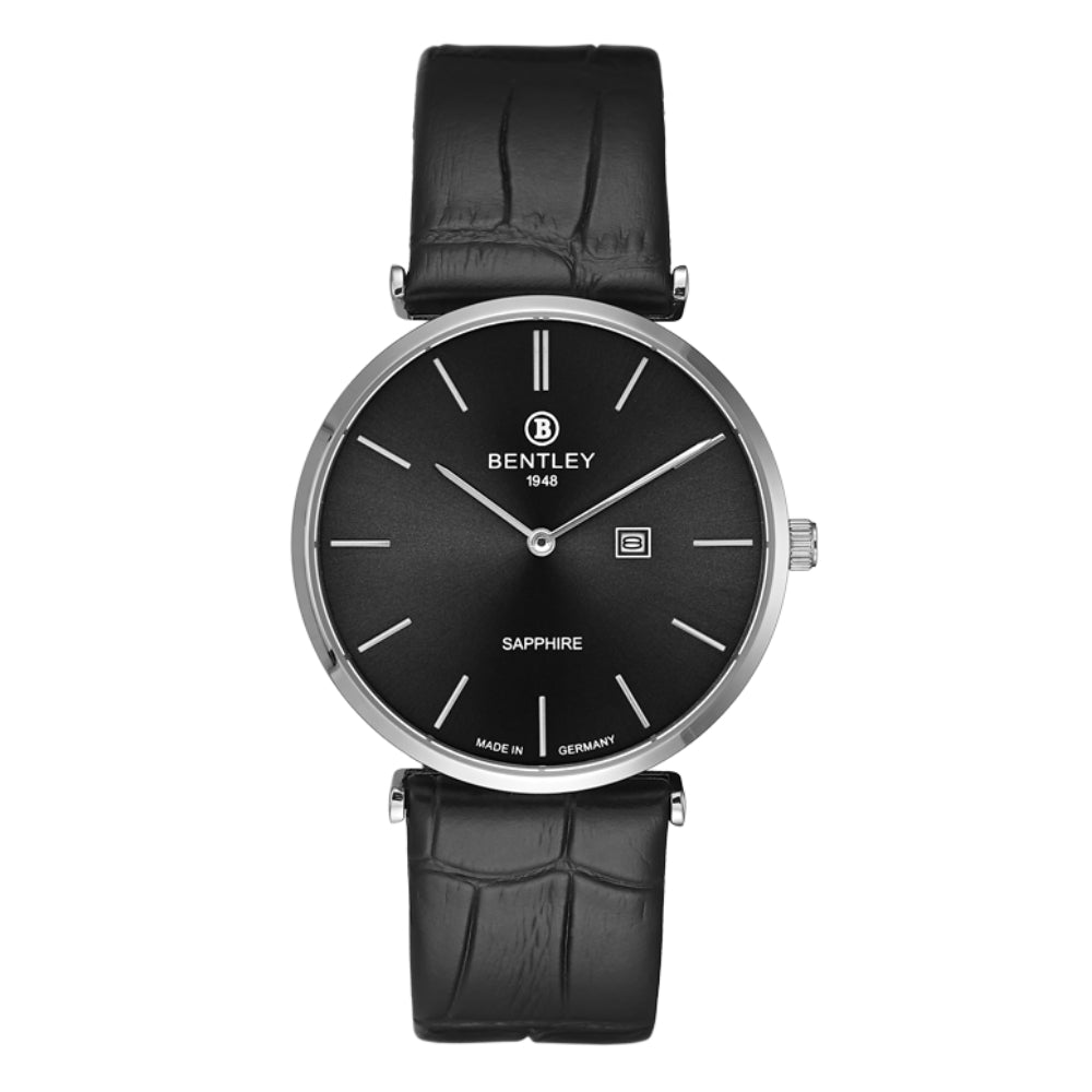 Bentley Men's Quartz Black Dial Watch - BEN-0040