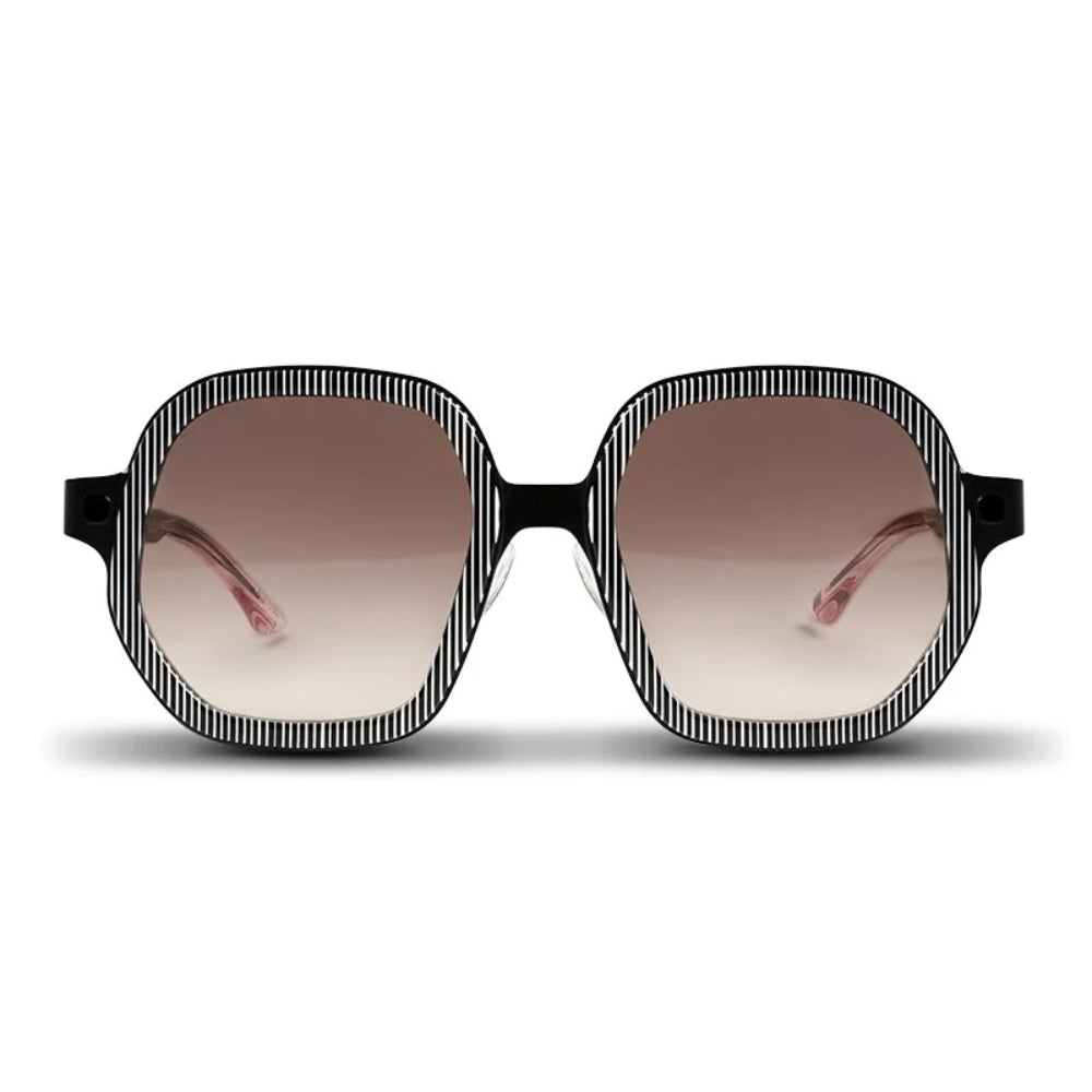 Sevenfriday Women's Black Zebra Sunglasses - SFSG-0019