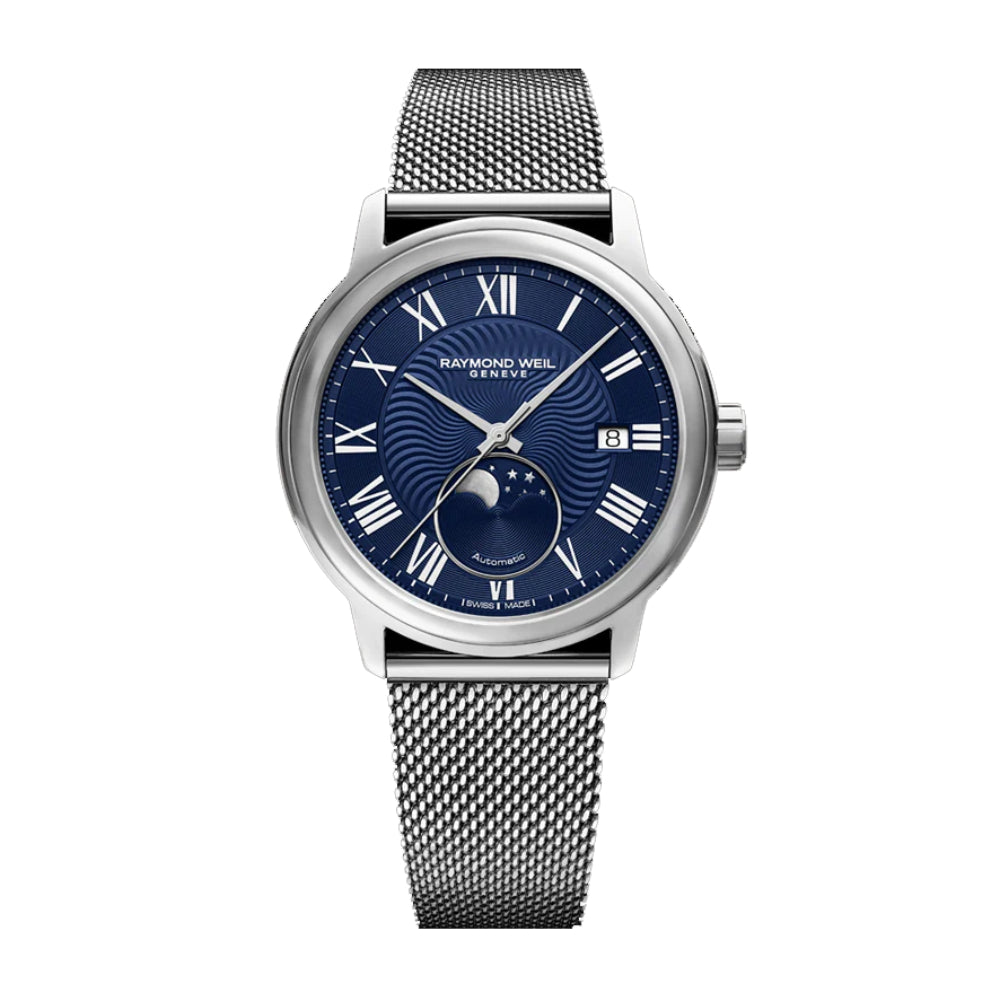 Raymond Weil Men's Automatic Movement Blue Dial Watch - RW-0171
