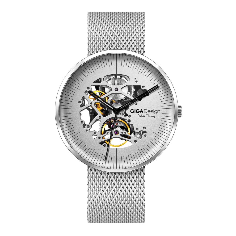 CIGA Design Men's Automatic Movement, Exposed Dial Watch - CIGA-0019