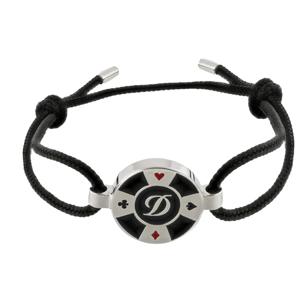S.T. Dupont black and silver bracelet - STDPBR-0001