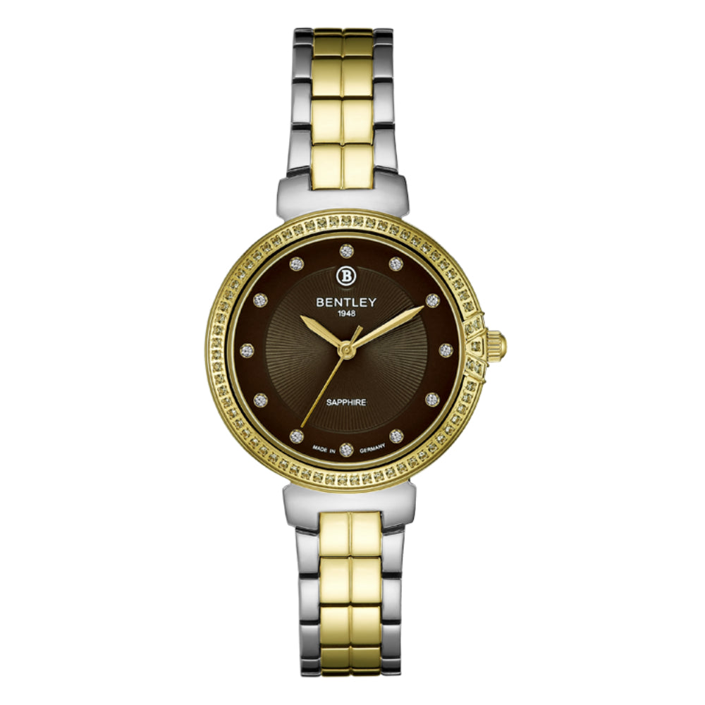 Bentley Women's Quartz Watch, Brown Dial - BEN-0055