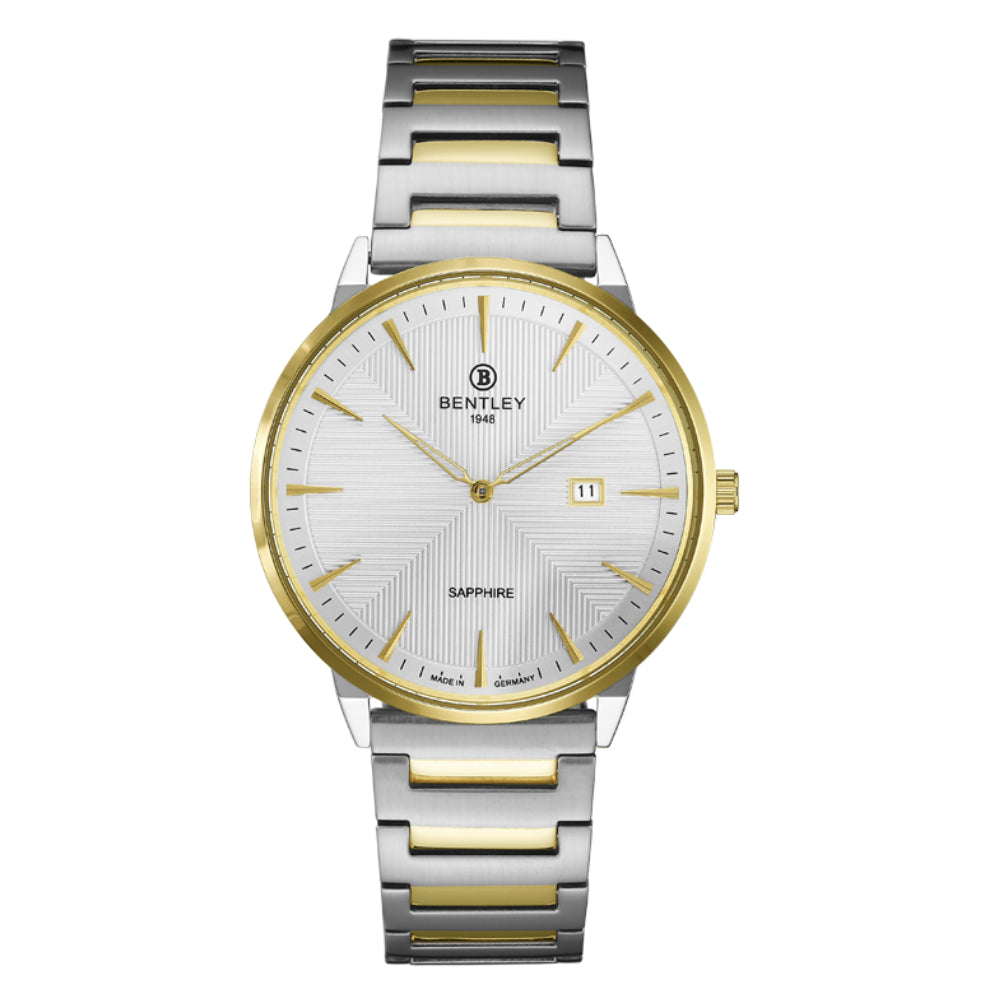 Bentley Men's Quartz Watch, White Dial - BEN-0059