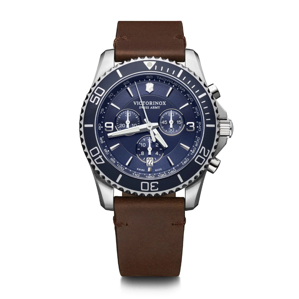 Victorinox Men's Quartz Blue Dial Watch - VTX-0104