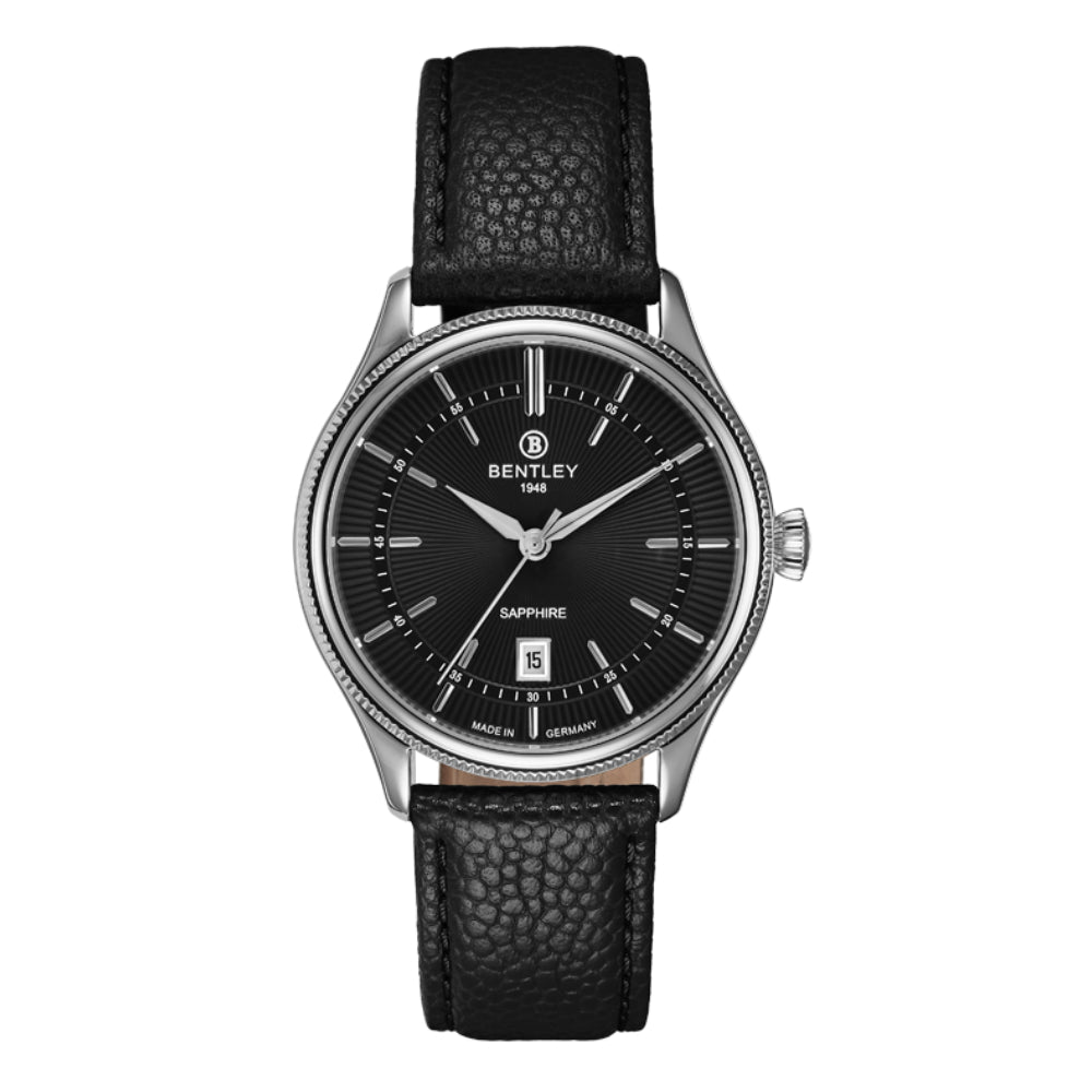 Bentley Men's Quartz Black Dial Watch - BEN-0031