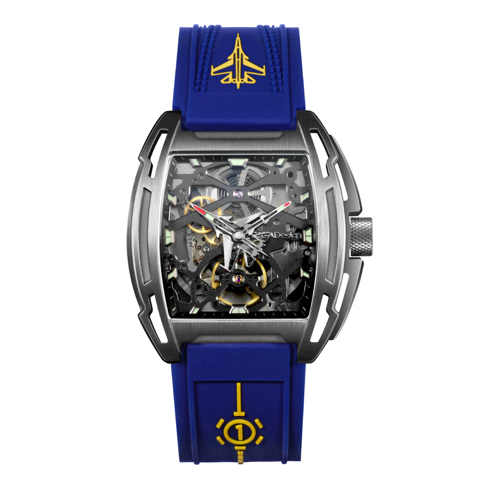 CIGA Design Men's Automatic Movement Exposed Dial Watch - CIGA-0024