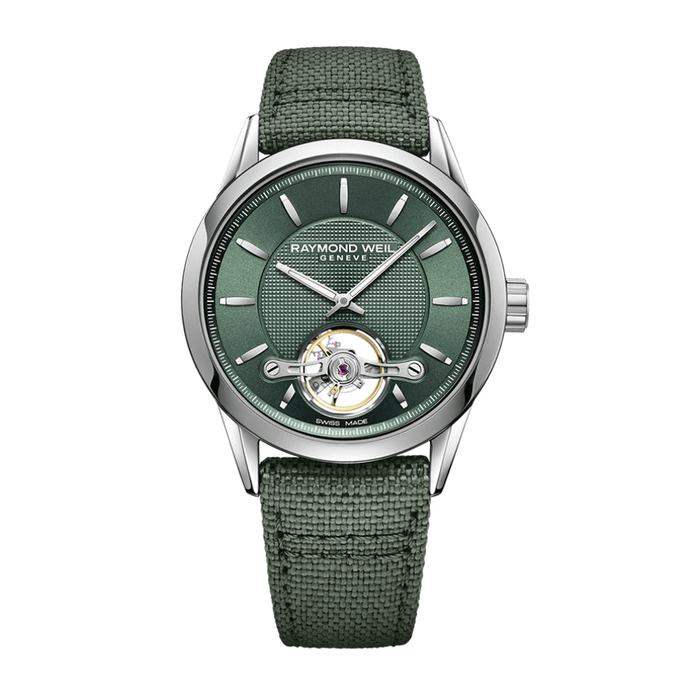 Raymond Weil Men's Automatic Movement Green Dial Watch - RW-0284